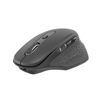 Natec optická myš FALCON/Kancelárska/Optická/Pre pravákov/3 200 DPI/Bezdrôtové Bluetooth/Čierna