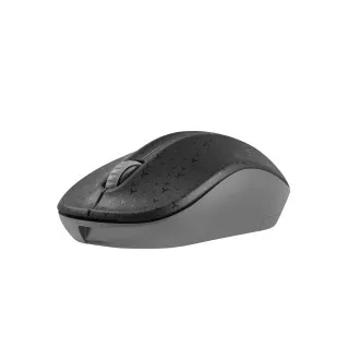 Natec optická myš TOUCAN/1600 DPI/Kancelárska/Optická/1 600 DPI/Bezdrôtová USB/Čierna