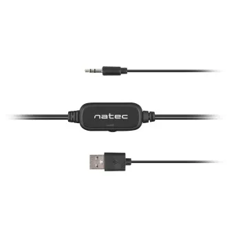 Natec reproduktory COUGAR/Stereo/6W/Čierna