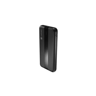 NATEC powerbanka TREVI SLIM Q 10000 mAh 2X USB QC3.0 + 1X PD, čierna