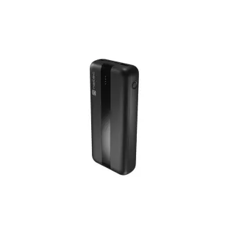NATEC powerbanka TREVI 20000 mAh 2X USB-A +1X USB-C, čierna