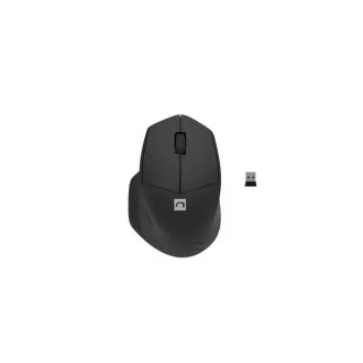 Natec optická myš SISKIN 2/Kancelárska/Optická/Pre pravákov/1 600 DPI/USB+BT/Čierna Natec optická myš SISKIN 2/Kancelárska/Optická/Pre pravákov/1 600 DPI/USB+BT/Čierna