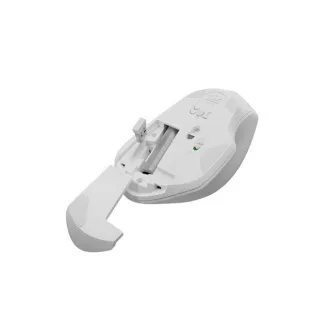 Natec optická myš SISKIN 2/1600 DPI/Kancelárska/Optická/Pre pravákov/Bezdrôtová USB + Bluetooth/Biela