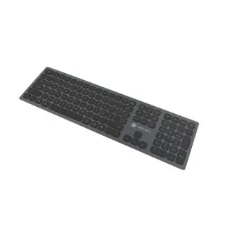 Natec klávesnica DOLPHIN/Bezdrôtová Bluetooth/SK-SK layout/Sivá