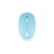 Natec optická myš HARRIER 2/1600 DPI/Kancelárska/Optická/1 600 DPI/Bezdrôtová Bluetooth/Svetlo modrá