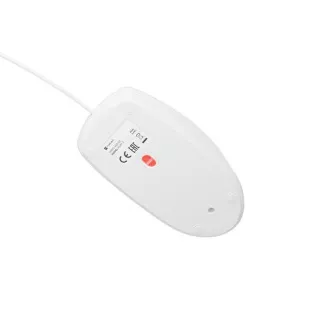 Natec optická myš RUFF 2/1 000 DPI/Kancelárska/Optická/1 000 DPI/Drôtová USB/Biela