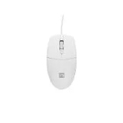 Natec optická myš RUFF 2/1 000 DPI/Kancelárska/Optická/1 000 DPI/Drôtová USB/Biela