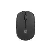 Myš Natec STORK/Kancelárska/Optická/1 600 DPI/Bezdrôtová USB/Čierna