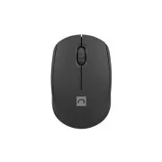 Myš Natec STORK/Kancelárska/Optická/1 600 DPI/Bezdrôtová USB/Čierna
