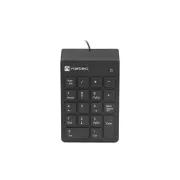 Numerická klávesnica Natec GOBY 2/Drôtová USB/Čierna