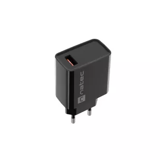 Univerzálna nabíjačka Natec RIBERA 18W 1X USB-A, čierna Univerzálna nabíjačka Natec RIBERA 18W 1X USB-A, čierna