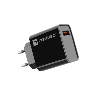 Univerzálna nabíjačka Natec RIBERA 18W 1X USB-A, čierna Univerzálna nabíjačka Natec RIBERA 18W 1X USB-A, čierna