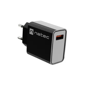 Univerzálna nabíjačka Natec RIBERA 18W 1X USB-A, čierna Univerzálna nabíjačka Natec RIBERA 18W 1X USB-A, čierna