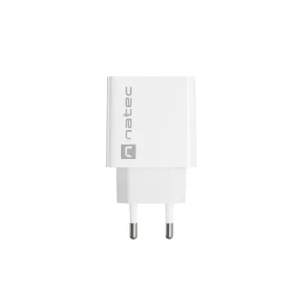 Univerzálna nabíjačka Natec RIBERA 20W 1X USB-C, biela