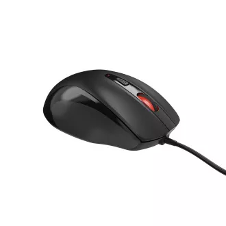 Natec optická myš PIGEON 2/4 000 DPI/Kancelárska/Optická/4 000 DPI/Drôtová USB/Čierna