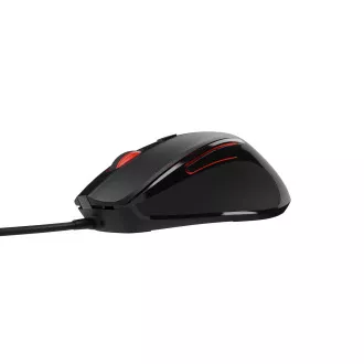 Natec optická myš PIGEON 2/4 000 DPI/Kancelárska/Optická/4 000 DPI/Drôtová USB/Čierna
