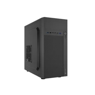 Počítačová skriňa Natec HELIX USB-C/Micro ATX/Čierna