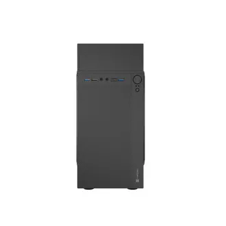 Počítačová skriňa Natec HELIX USB-C/Micro ATX/Čierna
