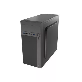 Počítačová skriňa Natec HELIX USB-C/Micro ATX/Čierna
