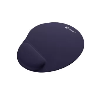 Podložka pod myš ergonomická gélová Natec MARMOT, tmavo modrá, 245x225 mm