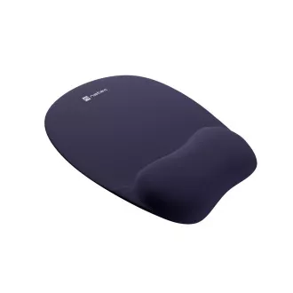 Podložka pod myš ergonomická Natec CHIPMUNK, pamäťová pena, Navy modrá, 230x200 mm