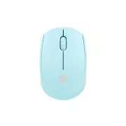 Myš Natec STORK/Kancelárska/Optická/1 600 DPI/Bezdrôtová USB/Modrá