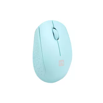 Myš Natec STORK/Kancelárska/Optická/1 600 DPI/Bezdrôtová USB/Modrá