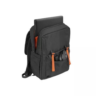 Batoh pre nb Natec NIALA 15,6", 18 L, čierna - oranžová