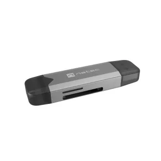Čítačka kariet Natec SCARAB 3 USB-A + USB-C 3.1 GEN 1/microSD/microSDHC/microSDXC/SD/SDHC/SDXC/T-Flash Čítačka kariet Natec SCARAB 3 USB-A + USB-C 3.1 GEN 1/microSD/microSDHC/microSDXC/SD/SDHC/SDXC/T-Flash