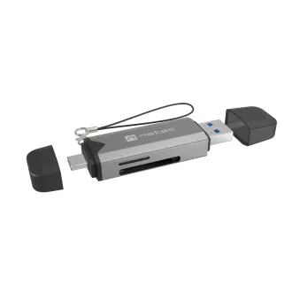 Čítačka kariet Natec SCARAB 3 USB-A + USB-C 3.1 GEN 1/microSD/microSDHC/microSDXC/SD/SDHC/SDXC/T-Flash Čítačka kariet Natec SCARAB 3 USB-A + USB-C 3.1 GEN 1/microSD/microSDHC/microSDXC/SD/SDHC/SDXC/T-Flash
