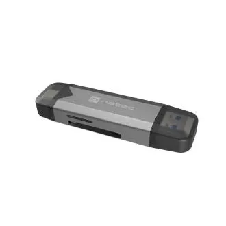 Čítačka kariet Natec SCARAB 3 USB-A + USB-C 3.1 GEN 1/microSD/microSDHC/microSDXC/SD/SDHC/SDXC/T-Flash Čítačka kariet Natec SCARAB 3 USB-A + USB-C 3.1 GEN 1/microSD/microSDHC/microSDXC/SD/SDHC/SDXC/T-Flash