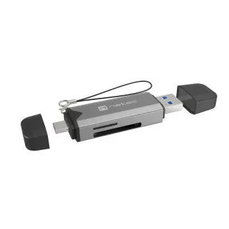 Čítačka kariet Natec SCARAB 3 USB-A + USB-C 3.1 GEN 1/microSD/microSDHC/microSDXC/SD/SDHC/SDXC/T-Flash Čítačka kariet Natec SCARAB 3 USB-A + USB-C 3.1 GEN 1/microSD/microSDHC/microSDXC/SD/SDHC/SDXC/T-Flash