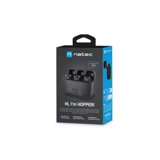 Mobilný bezdrôtový mikrofón Natec HOPPER LAVALIER USB-C, 2 KS