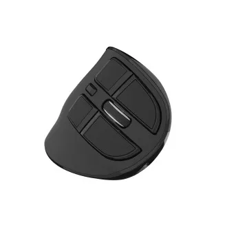 Vertikálna bezdrôtová myš Natec EUPHONIE PRO/Vertikálna/Blue Sense/Pre pravákov/4 000 DPI/USB+BT/Čier