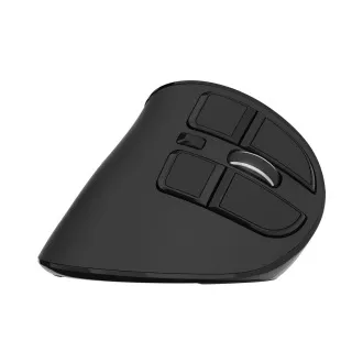 Vertikálna bezdrôtová myš Natec EUPHONIE PRO/Vertikálna/Blue Sense/Pre pravákov/4 000 DPI/USB+BT/Čier