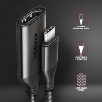 AXAGON RVC-HI2M, USB-C -> HDMI 2.0a redukcia / adaptér, 4K/60Hz HDR10 AXAGON RVC-HI2M, USB-C -> HDMI 2.0a redukcia / adaptér, 4K/60Hz HDR10