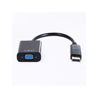 Gembird adaptér DisplayPort - VGA, M/F, čierna - Rozbalené Gembird adaptér DisplayPort - VGA, M/F, čierna - Rozbalené