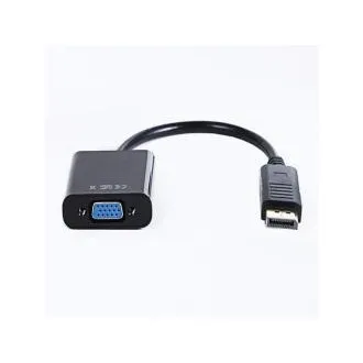 Gembird adaptér DisplayPort - VGA, M/F, čierna Gembird adaptér DisplayPort - VGA, M/F, čierna