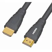 PremiumCord Kábel HDMI A - HDMI AM/M 15m,zlac.kon
