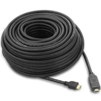 PremiumCord HDMI High Speed s Ether., so zosilňovačom, 15m, AWG26, 3x tienenie, M / M, pozlátené konektory