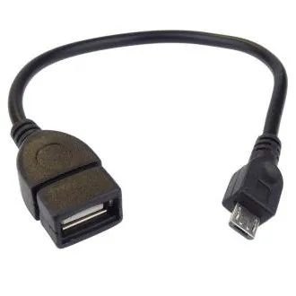 PremiCord USB kab redukcia A/fem-MicroUSB/mal20cm PremiCord USB kab redukcia A/fem-MicroUSB/mal20cm