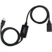 PremiumCord USB 2.0 repeater a predlžovací kábel A/MA/F 10m