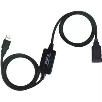 PremiumCord USB 2.0 repeater a predlžovací kábel A/MA/F 10m