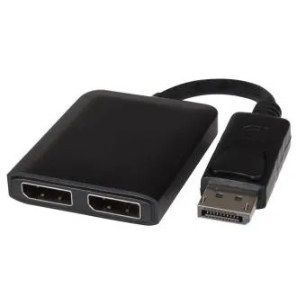 PremiumCord adaptér DisplayPort - 2x DisplayPort, rozšírenie + zrkadlenie obrazu, 4K*2K@30Hz PremiumCord adaptér DisplayPort - 2x DisplayPort, rozšírenie + zrkadlenie obrazu, 4K*2K@30Hz