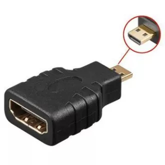 PremiumCord adaptér HDMI-A - micro HDMI-D, F/M PremiumCord adaptér HDMI-A - micro HDMI-D, F/M