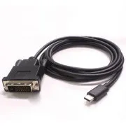 PremiumCord Kábel USB-C na DVI, FullHD@60Hz, 1,8m
