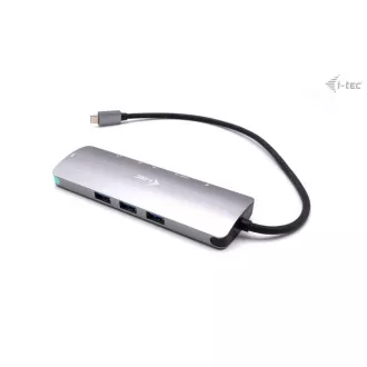 i-tec USB-C Metal Nano Docking Station 4K HDMI LAN, Power Delivery 100 W + Charger 100 W (bundle) i-tec USB-C Metal Nano Docking Station 4K HDMI LAN, Power Delivery 100 W + Charger 100 W (bundle)