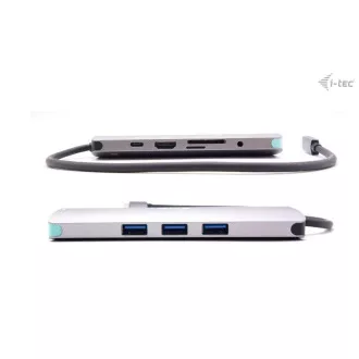 i-tec USB-C Metal Nano Docking Station 4K HDMI LAN, Power Delivery 100 W + Charger 100 W (bundle) i-tec USB-C Metal Nano Docking Station 4K HDMI LAN, Power Delivery 100 W + Charger 100 W (bundle)
