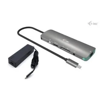 i-tec USB-C Metal Nano Docking Station 4K HDMI LAN, Power Delivery 100 W + Charger 100 W (bundle) i-tec USB-C Metal Nano Docking Station 4K HDMI LAN, Power Delivery 100 W + Charger 100 W (bundle)