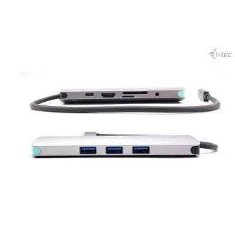 i-tec USB-C Metal Nano Docking Station 4K HDMI LAN, Power Delivery 100 W + Charger 100 W (bundle) i-tec USB-C Metal Nano Docking Station 4K HDMI LAN, Power Delivery 100 W + Charger 100 W (bundle)